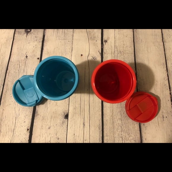 NWT set of 2 Design Your Own Mug travel mugs - Picture 2 of 4